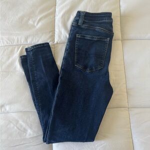 American Eagle Outfitters Dark Blue Skinny Jeans
